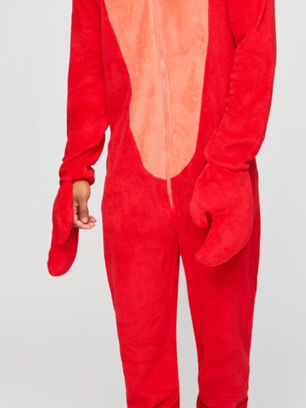 Men’s Plush Lobster Onesie - Halloween Costume/Pyjamas